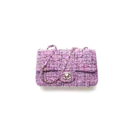 Chanel Tweed Medium Classic Flap Bag