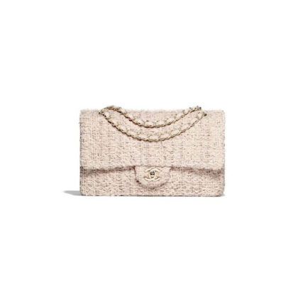 Chanel Tweed Medium Classic Flap Bag