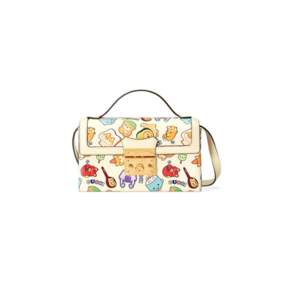 PADLOCK GUCCI ANIMAL PRINT MINI BAG