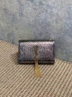 Saint Laurent Embossed Monogram
