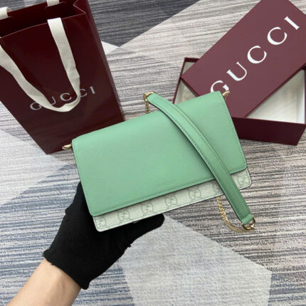 Gucci GG Emblem Clutch