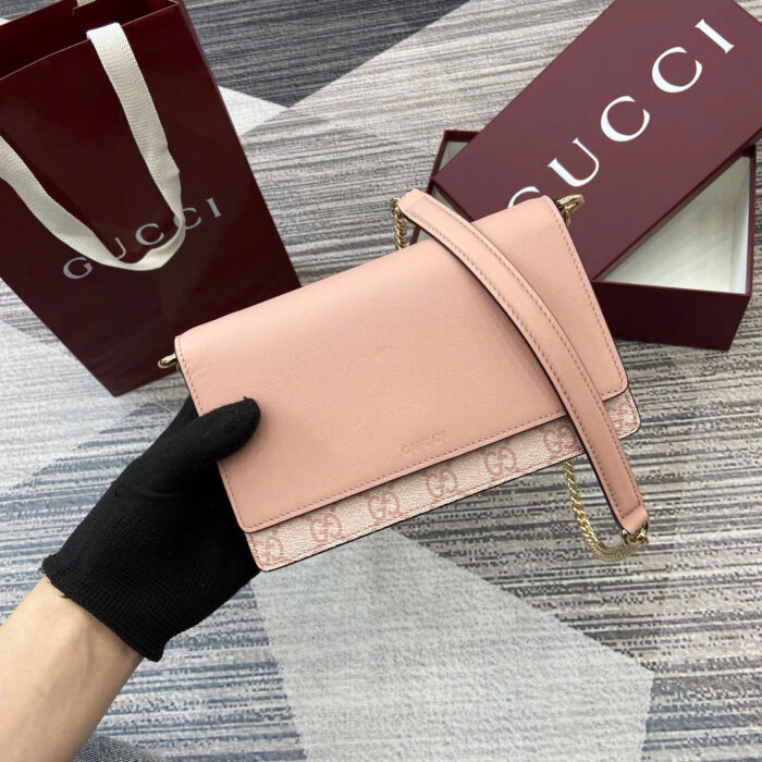 Gucci GG Emblem Clutch