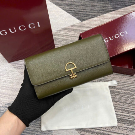 Gucci Softbit Leather Wallets