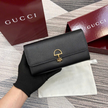 Gucci Softbit Leather Wallets