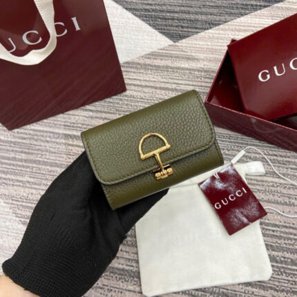 Gucci Softbit Leather Wallets