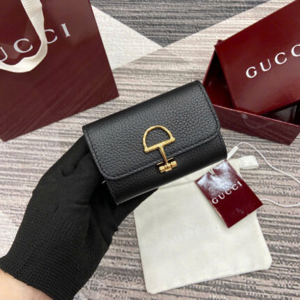 Gucci Softbit Leather Wallets