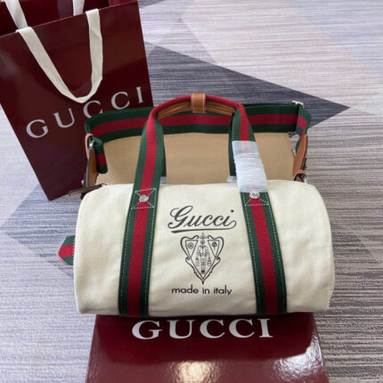 Gucci Travel Canvas Bags