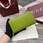 Gucci Leather Zip Wallet